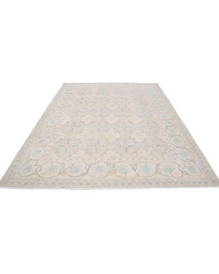 Serenity 7' 10" X 10' 0" Hand Knotted Wool Rug 7' 10" X 10' 0" (239 X 305) / Ivory / Wool