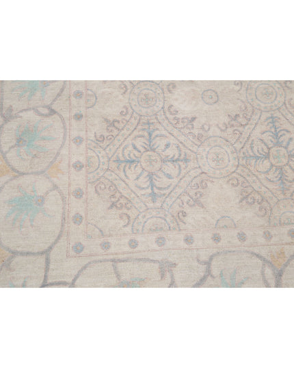 Serenity 7' 10" X 10' 0" Hand Knotted Wool Rug 7' 10" X 10' 0" (239 X 305) / Ivory / Wool