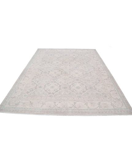 Serenity 7' 10" X 10' 0" Hand Knotted Wool Rug 7' 10" X 10' 0" (239 X 305) / Ivory / Wool