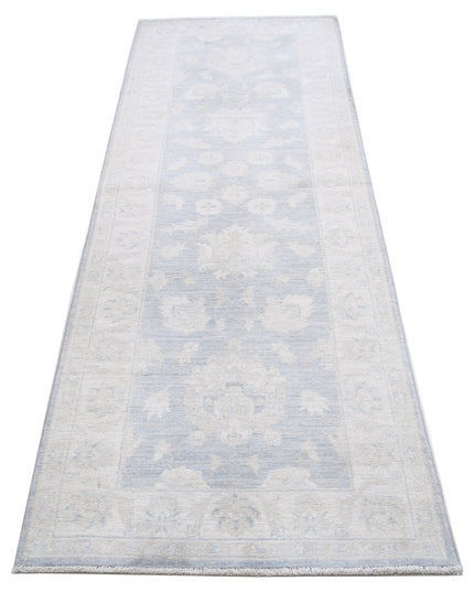 Serenity 2' 8" X 7' 11" Hand Knotted Wool Rug 2' 8" X 7' 11" (81 X 241) / Grey / Wool