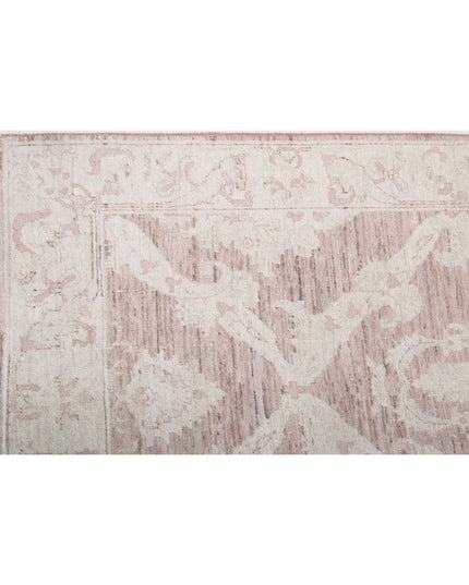 Serenity 3' 0" X 13' 3" Hand Knotted Wool Rug 3' 0" X 13' 3" (91 X 404) / Brown / Wool