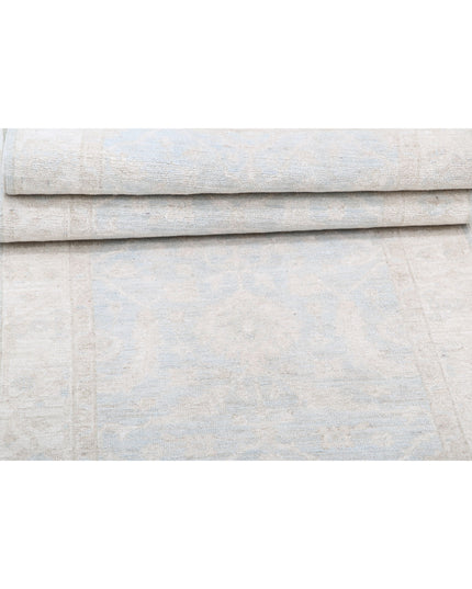 Serenity 2' 6" X 7' 11" Hand Knotted Wool Rug 2' 6" X 7' 11" (76 X 241) / Blue / Wool