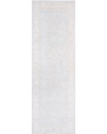 Serenity 2' 6" X 7' 11" Hand Knotted Wool Rug 2' 6" X 7' 11" (76 X 241) / Blue / Wool