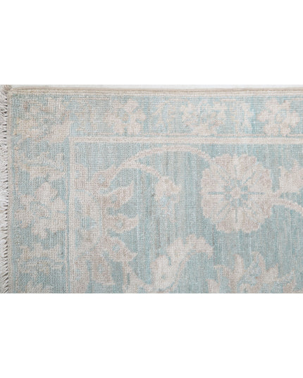 Serenity 2' 0" X 4' 8" Hand Knotted Wool Rug 2' 0" X 4' 8" (61 X 142) / Blue / Wool