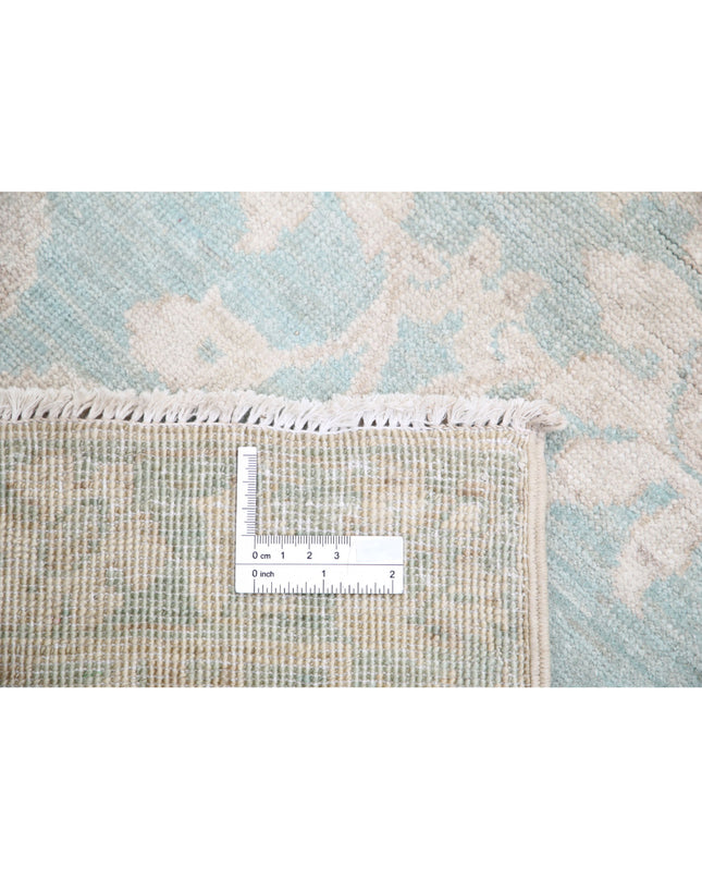 Serenity 2' 0" X 4' 8" Hand Knotted Wool Rug 2' 0" X 4' 8" (61 X 142) / Blue / Wool