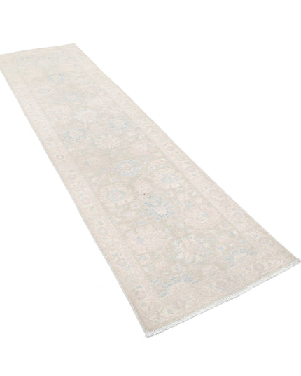 Serenity 2' 5" X 9' 3" Hand Knotted Wool Rug 2' 5" X 9' 3" (74 X 282) / Brown / Wool