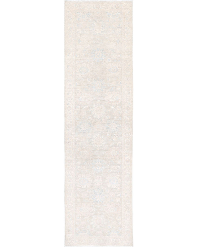 Serenity 2' 5" X 9' 3" Hand Knotted Wool Rug 2' 5" X 9' 3" (74 X 282) / Brown / Wool