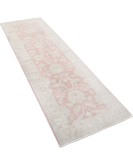 Serenity 2' 6" X 8' 0" Hand Knotted Wool Rug 2' 6" X 8' 0" (76 X 244) / Red / Wool