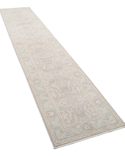 Serenity 2' 6" X 12' 0" Hand Knotted Wool Rug 2' 6" X 12' 0" (76 X 366) / Brown / Wool