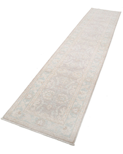 Serenity 2' 6" X 12' 0" Hand Knotted Wool Rug 2' 6" X 12' 0" (76 X 366) / Brown / Wool