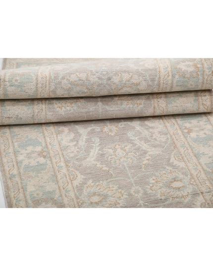 Serenity 2' 6" X 12' 0" Hand Knotted Wool Rug 2' 6" X 12' 0" (76 X 366) / Brown / Wool