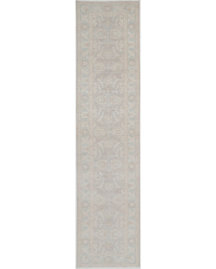 Serenity 2' 6" X 12' 0" Hand Knotted Wool Rug 2' 6" X 12' 0" (76 X 366) / Brown / Wool