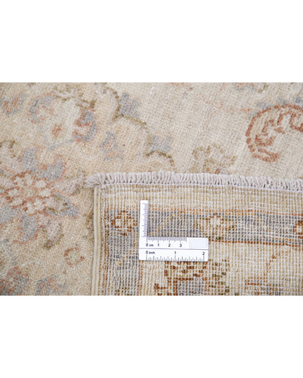 Serenity 2' 7" X 7' 8" Hand Knotted Wool Rug 2' 7" X 7' 8" (79 X 234) / Ivory / Wool