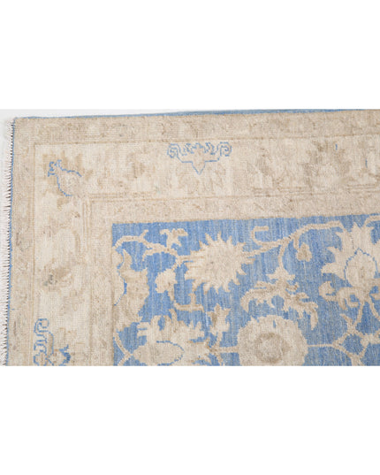 Serenity 2' 5" X 6' 4" Hand Knotted Wool Rug 2' 5" X 6' 4" (74 X 193) / Blue / Wool