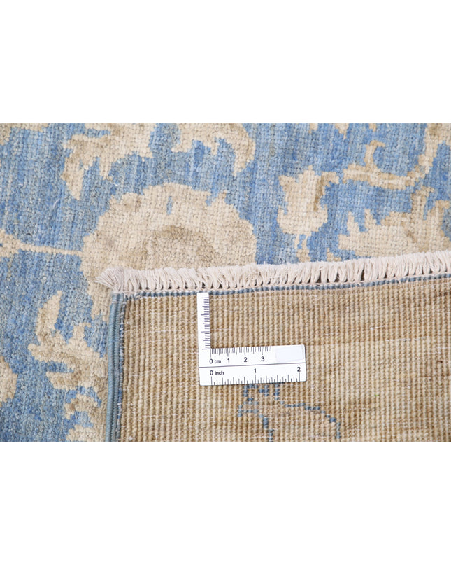 Serenity 2' 5" X 6' 4" Hand Knotted Wool Rug 2' 5" X 6' 4" (74 X 193) / Blue / Wool
