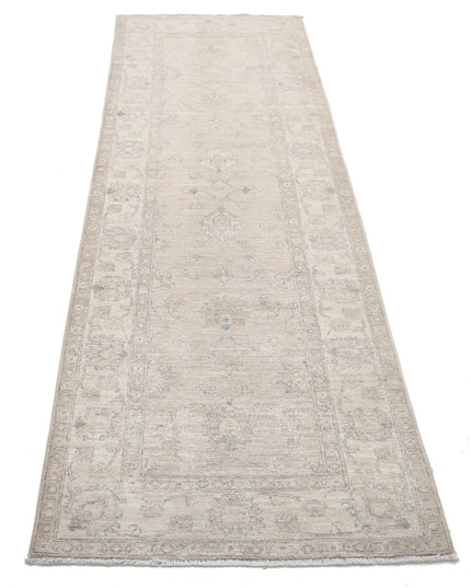 Serenity 2' 7" X 7' 10" Hand Knotted Wool Rug 2' 7" X 7' 10" (79 X 239) / Brown / Wool