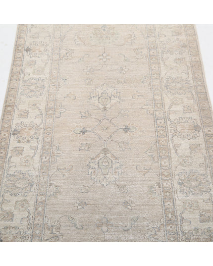 Serenity 2' 7" X 7' 10" Hand Knotted Wool Rug 2' 7" X 7' 10" (79 X 239) / Brown / Wool