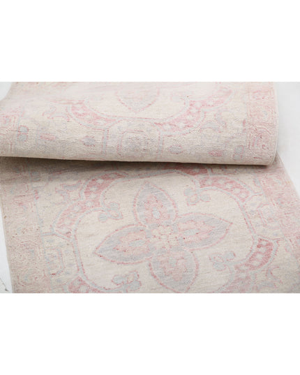 Serenity 1' 11" X 6' 2" Hand Knotted Wool Rug 1' 11" X 6' 2" (59 X 188) / Ivory / Wool