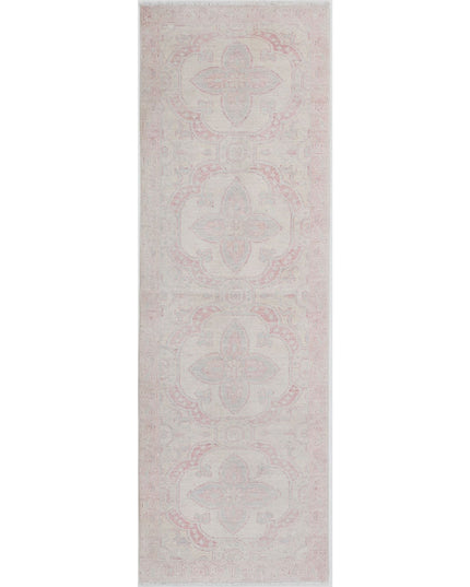Serenity 1' 11" X 6' 2" Hand Knotted Wool Rug 1' 11" X 6' 2" (59 X 188) / Ivory / Wool
