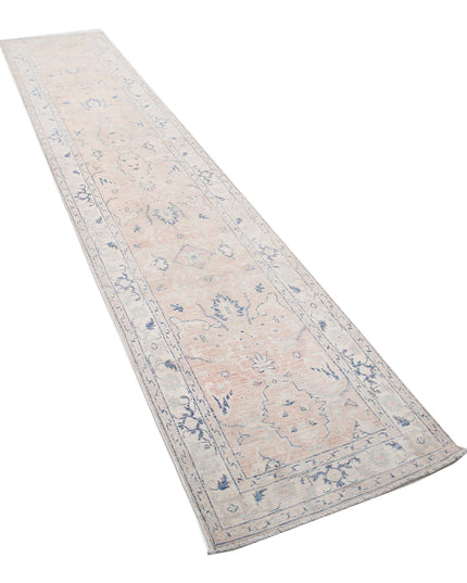 Serenity 2' 6" X 13' 6" Hand Knotted Wool Rug 2' 6" X 13' 6" (76 X 411) / Brown / Wool