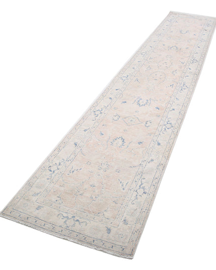 Serenity 2' 6" X 13' 6" Hand Knotted Wool Rug 2' 6" X 13' 6" (76 X 411) / Brown / Wool