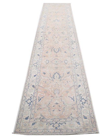 Serenity 2' 6" X 13' 6" Hand Knotted Wool Rug 2' 6" X 13' 6" (76 X 411) / Brown / Wool