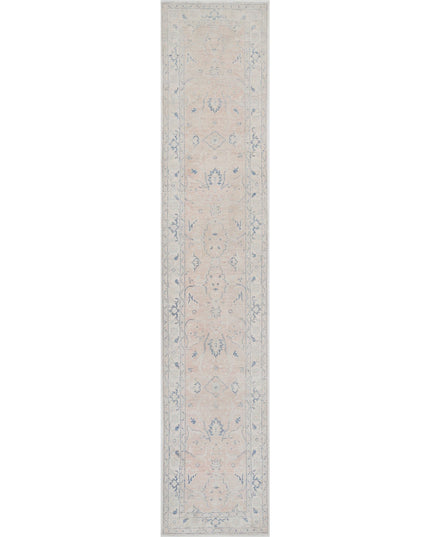 Serenity 2' 6" X 13' 6" Hand Knotted Wool Rug 2' 6" X 13' 6" (76 X 411) / Brown / Wool