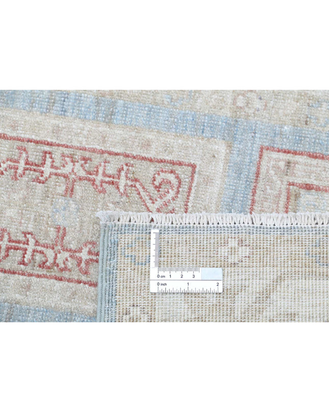 Serenity 2' 8" X 9' 8" Hand Knotted Wool Rug 2' 8" X 9' 8" (81 X 295) / Blue / Wool
