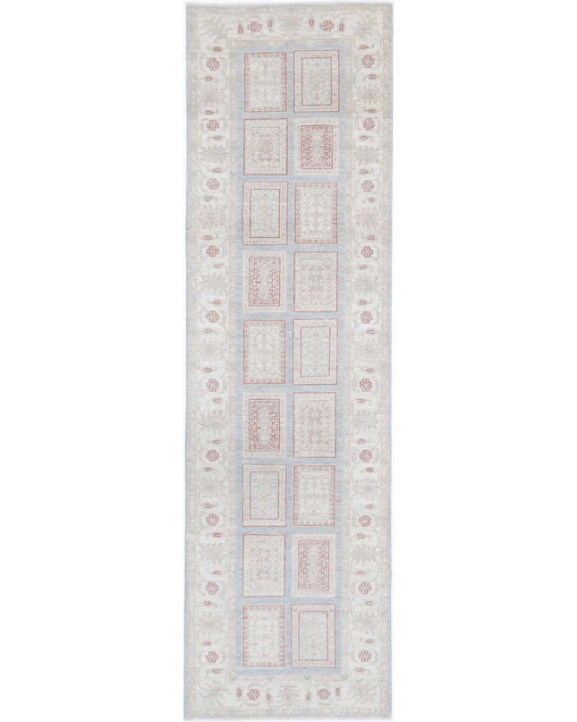 Serenity 2' 8" X 9' 8" Hand Knotted Wool Rug 2' 8" X 9' 8" (81 X 295) / Blue / Wool