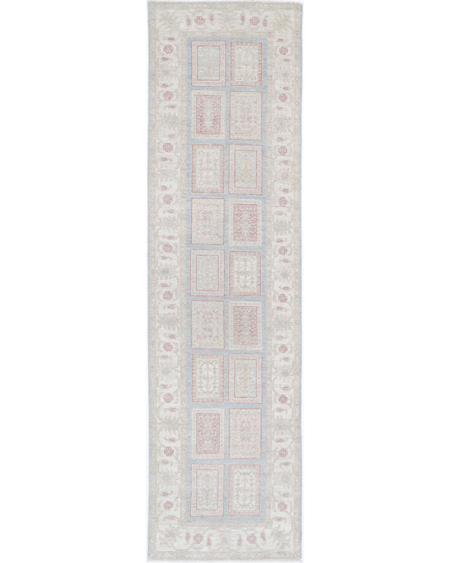 Serenity 2' 7" X 9' 10" Hand Knotted Wool Rug 2' 7" X 9' 10" (79 X 300) / Blue / Wool