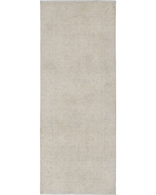 Serenity 2' 5" X 6' 2" Hand Knotted Wool Rug 2' 5" X 6' 2" (74 X 188) / Ivory / Wool