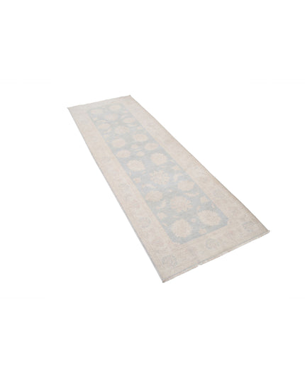 Serenity 2' 7" X 7' 9" Hand Knotted Wool Rug 2' 7" X 7' 9" (79 X 236) / Grey / Wool