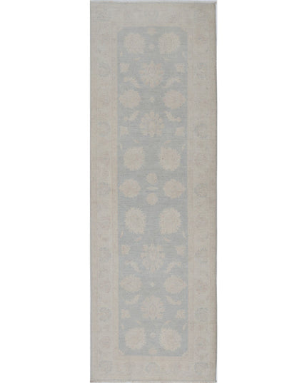 Serenity 2' 7" X 7' 9" Hand Knotted Wool Rug 2' 7" X 7' 9" (79 X 236) / Grey / Wool