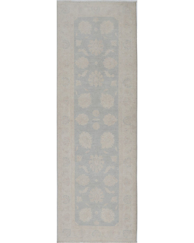 Serenity 2' 7" X 7' 9" Hand Knotted Wool Rug 2' 7" X 7' 9" (79 X 236) / Grey / Wool