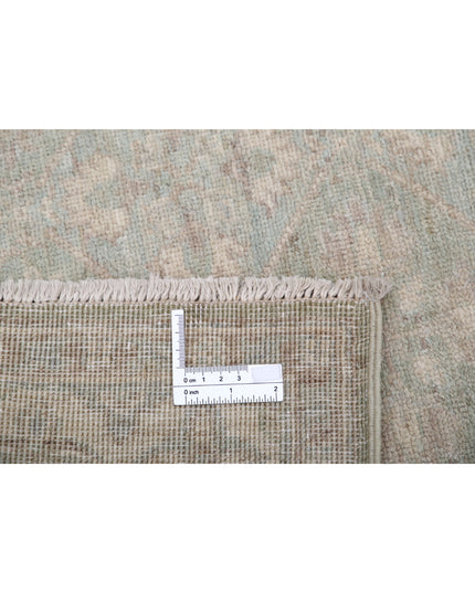 Serenity 2' 8" X 8' 0" Hand Knotted Wool Rug 2' 8" X 8' 0" (81 X 244) / Green / Wool