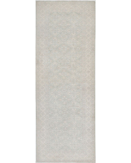 Serenity 2' 8" X 8' 0" Hand Knotted Wool Rug 2' 8" X 8' 0" (81 X 244) / Green / Wool