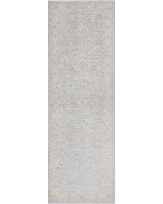 Serenity 2' 8" X 6' 3" Hand Knotted Wool Rug 2' 8" X 6' 3" (81 X 191) / Grey / Wool