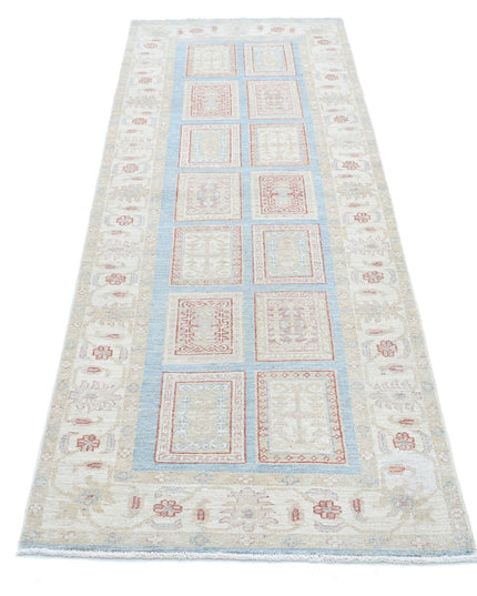 Serenity 2' 7" X 8' 2" Hand Knotted Wool Rug 2' 7" X 8' 2" (79 X 249) / Blue / Wool