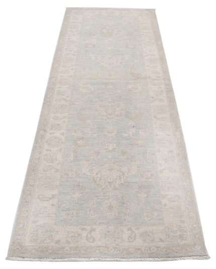 Serenity 2' 8" X 8' 1" Hand Knotted Wool Rug 2' 8" X 8' 1" (81 X 246) / Grey / Wool