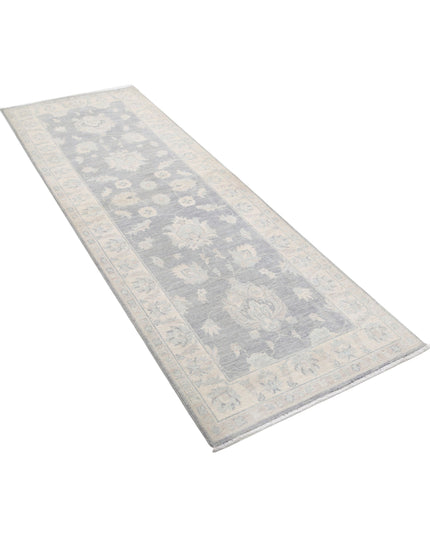 Serenity 2' 8" X 8' 1" Hand Knotted Wool Rug 2' 8" X 8' 1" (81 X 246) / Grey / Wool
