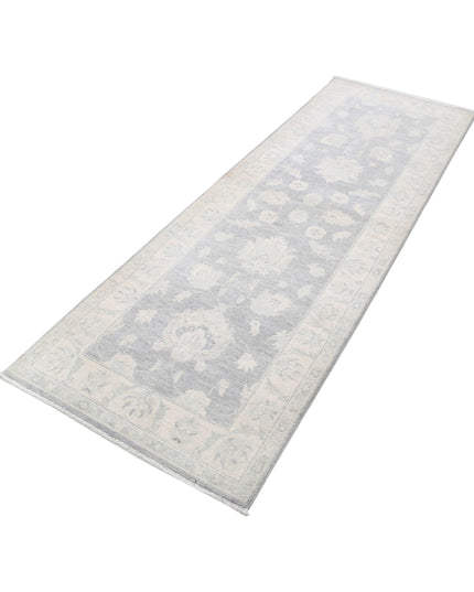 Serenity 2' 8" X 8' 1" Hand Knotted Wool Rug 2' 8" X 8' 1" (81 X 246) / Grey / Wool