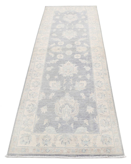 Serenity 2' 8" X 8' 1" Hand Knotted Wool Rug 2' 8" X 8' 1" (81 X 246) / Grey / Wool