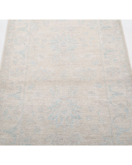 Serenity 2' 8" X 8' 3" Hand Knotted Wool Rug 2' 8" X 8' 3" (81 X 251) / Brown / Wool