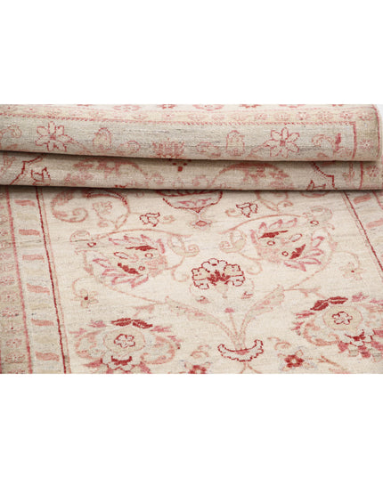 Serenity 2' 7" X 7' 9" Hand Knotted Wool Rug 2' 7" X 7' 9" (79 X 236) / Ivory / Wool