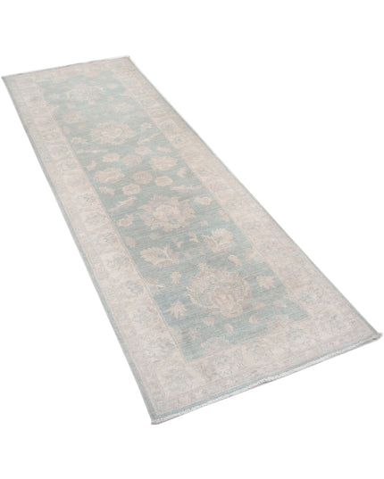 Serenity 2' 7" X 7' 5" Hand Knotted Wool Rug 2' 7" X 7' 5" (79 X 226) / Grey / Wool