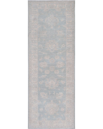 Serenity 2' 7" X 7' 5" Hand Knotted Wool Rug 2' 7" X 7' 5" (79 X 226) / Grey / Wool