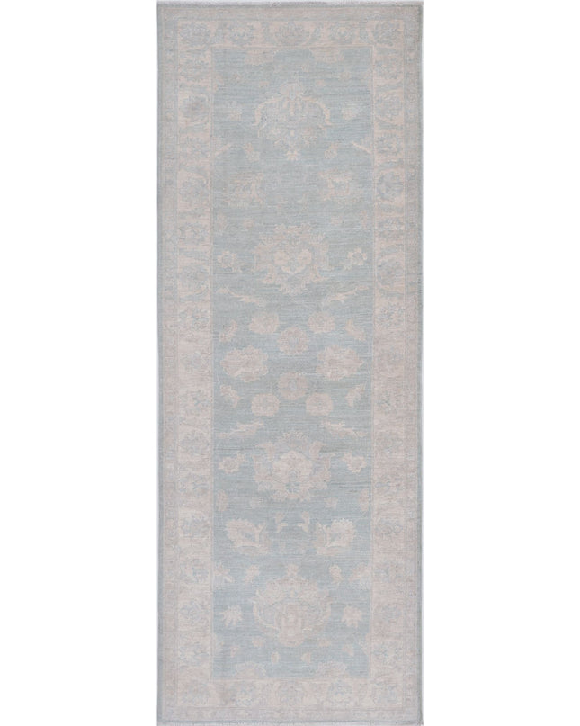 Serenity 2' 7" X 7' 5" Hand Knotted Wool Rug 2' 7" X 7' 5" (79 X 226) / Grey / Wool