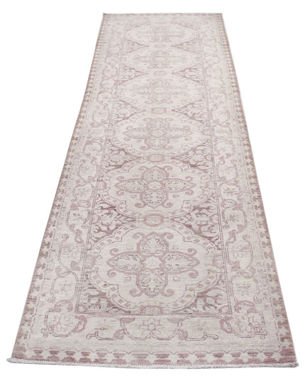 Serenity 2' 10" X 9' 1" Hand Knotted Wool Rug 2' 10" X 9' 1" (86 X 277) / Brown / Wool