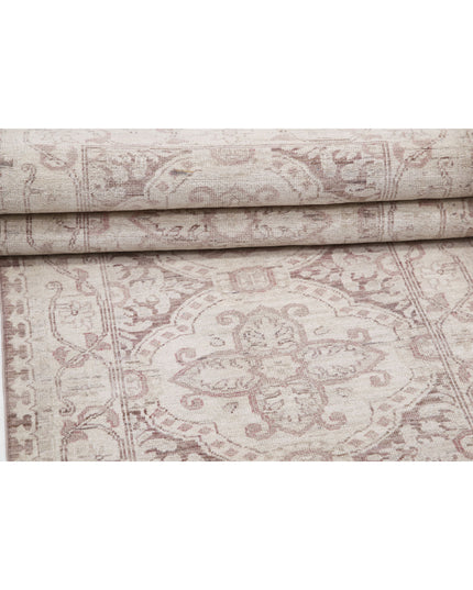 Serenity 2' 10" X 9' 1" Hand Knotted Wool Rug 2' 10" X 9' 1" (86 X 277) / Brown / Wool