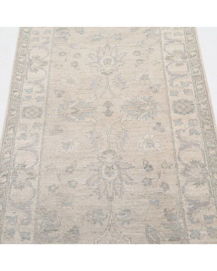 Serenity 2' 6" X 8' 2" Hand Knotted Wool Rug 2' 6" X 8' 2" (76 X 249) / Brown / Wool